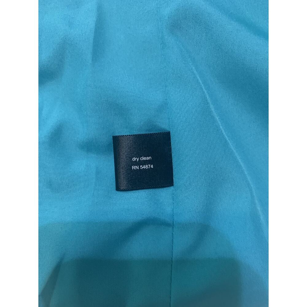 The Limited Baby Blue Women's Blazer Large Single Breasted Work Career Preppy - Picture 9 of 12